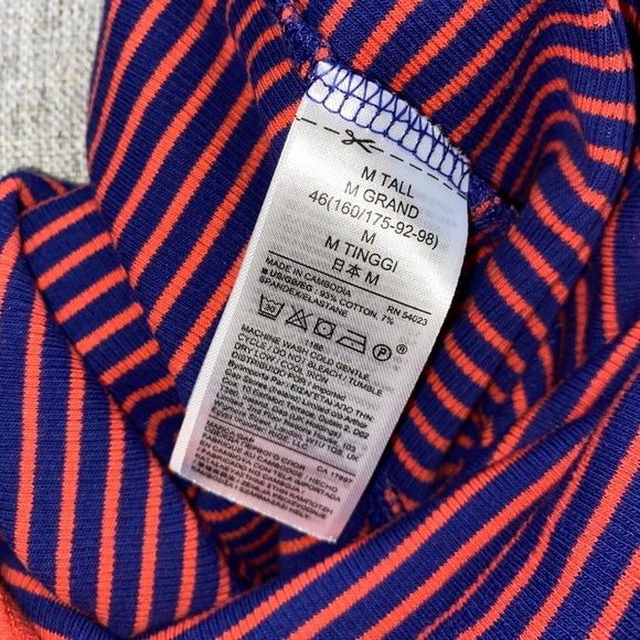 Gap striped bodysuit M tall - Picture 4 of 4